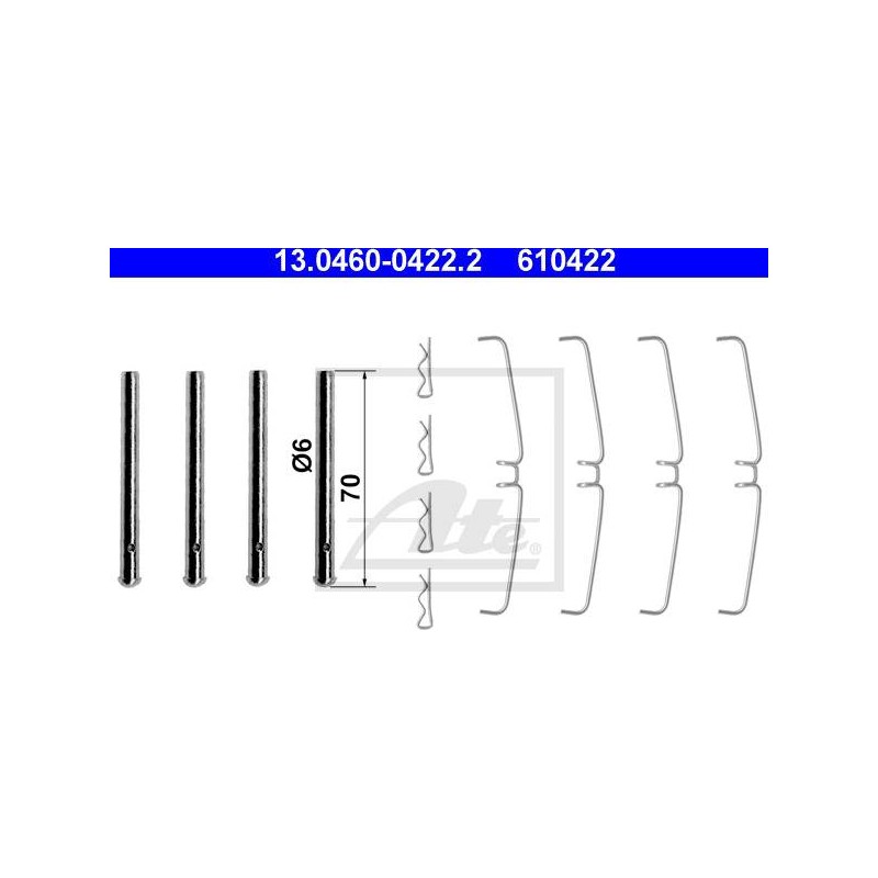 ACCESSOIRES PLAQUETTES DE FREIN