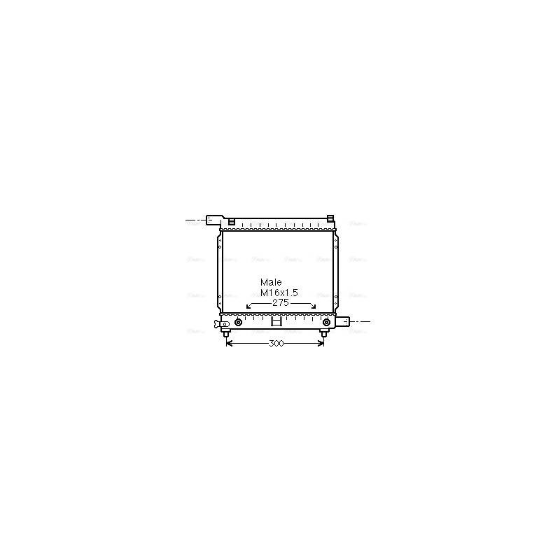 RAD EAU-VL/VUL- MERCEDES- PRE