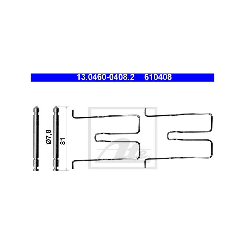 ACCESSOIRES PLAQUETTES DE FREIN