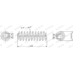 RESSORT AV AUDI A4 LIM./QUATTRO