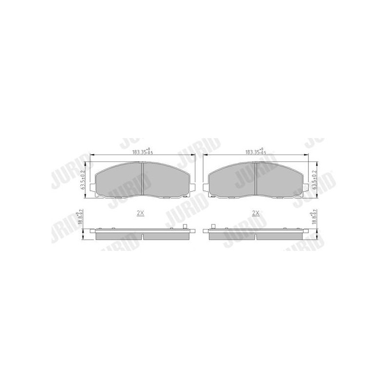 PLAQUETTES DE FREIN