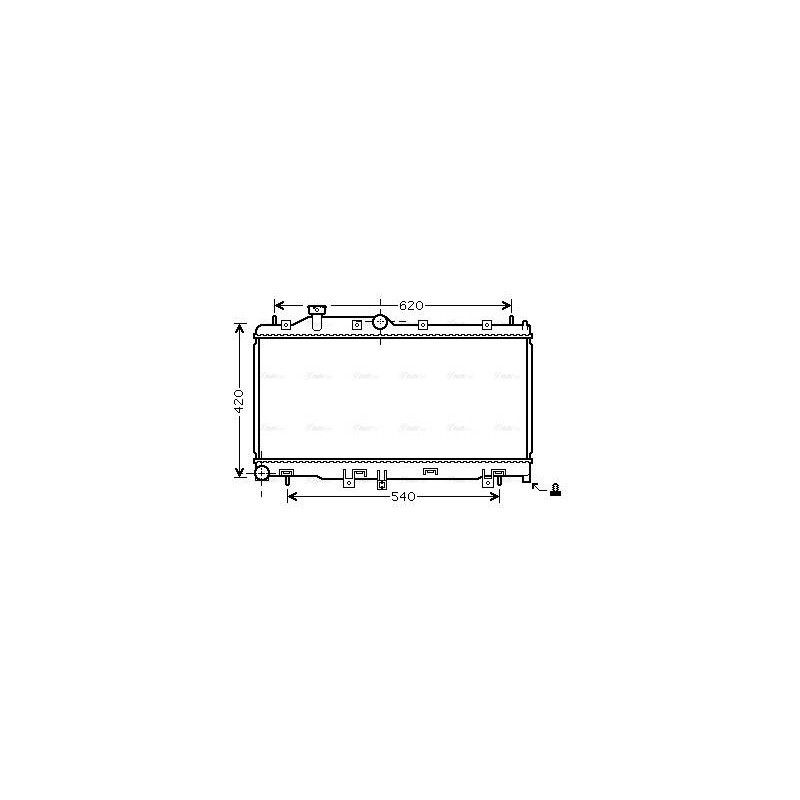 RAD EAU-VL/VUL- SUBARU- PRE