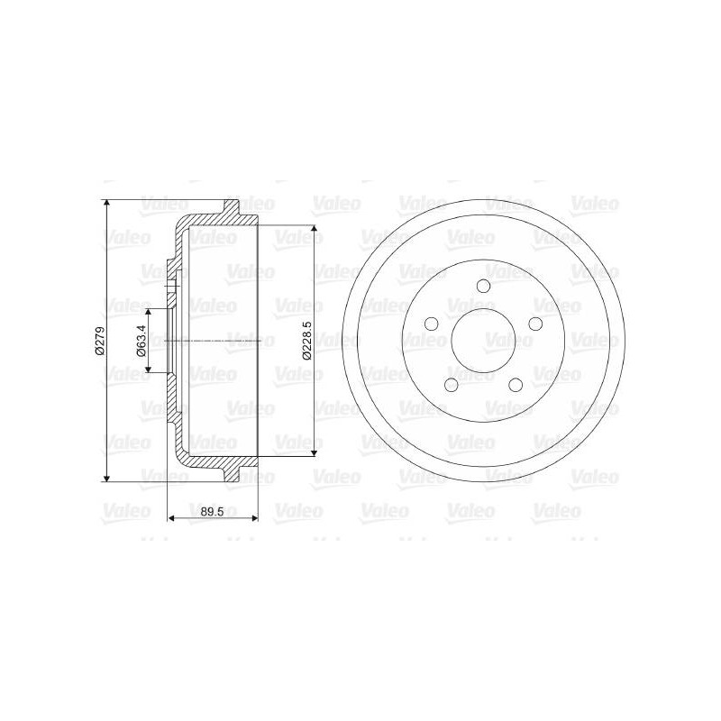 TAMBOUR FR FORD TRANSIT CONNECT