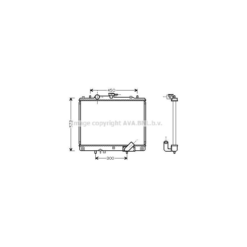 RAD EAU-VL/VUL- MITSUBISHI- ALT