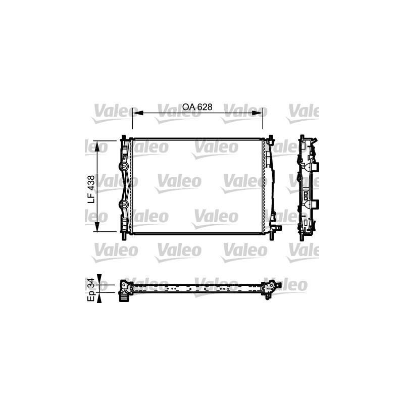 RAD MOT NISSAN QASHQAI