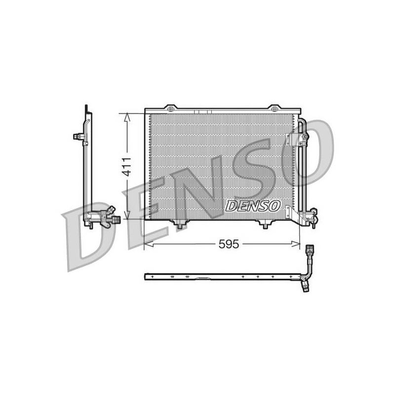 CONDENSEUR MERC C W202/CLK W208/SLK