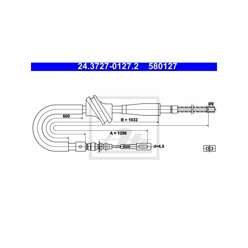 CABLE DE FREIN A MAIN