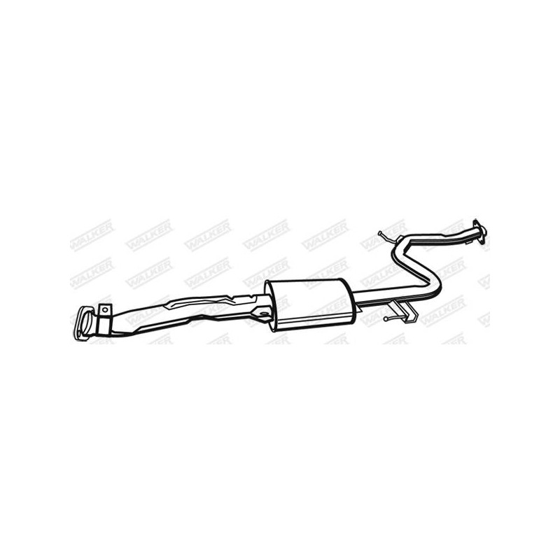 SILENCIEUX INTERMEDIAIRE MAZDA SIL