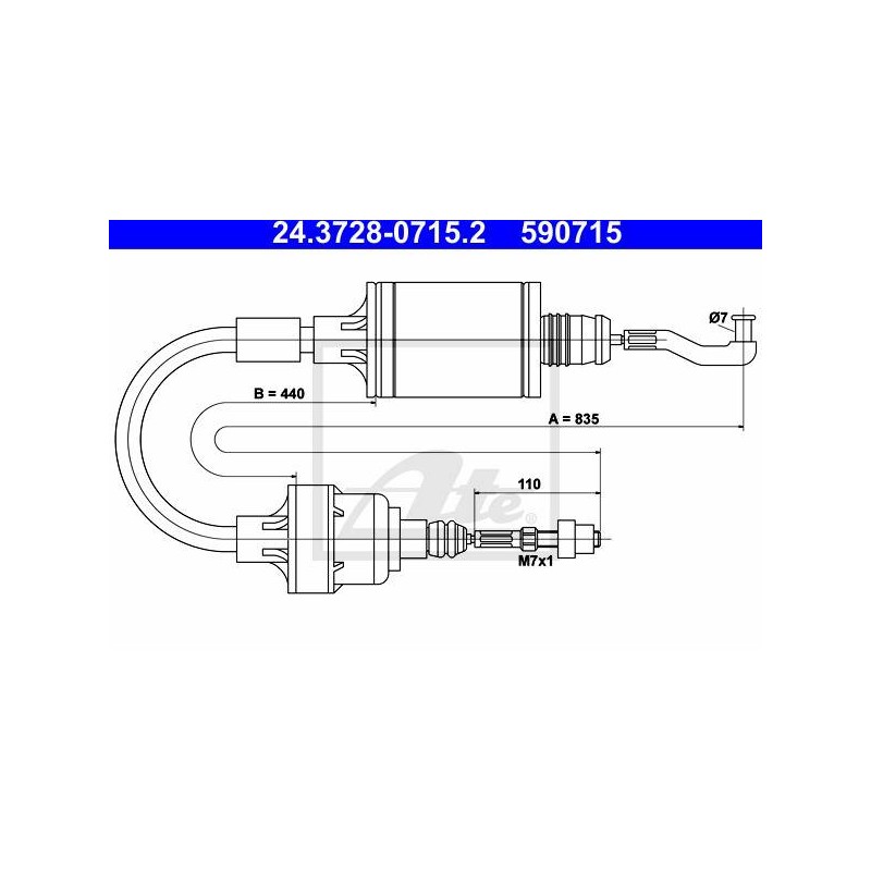 CABLE D EMBRAYAGE