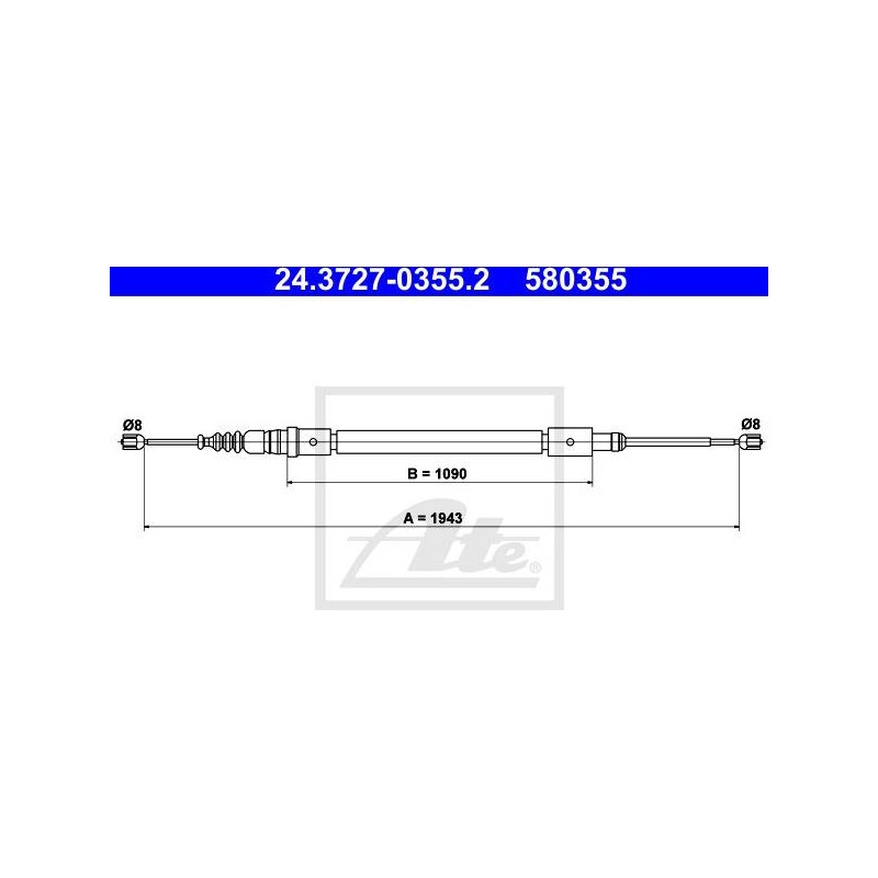 CABLE DE FREIN A MAIN