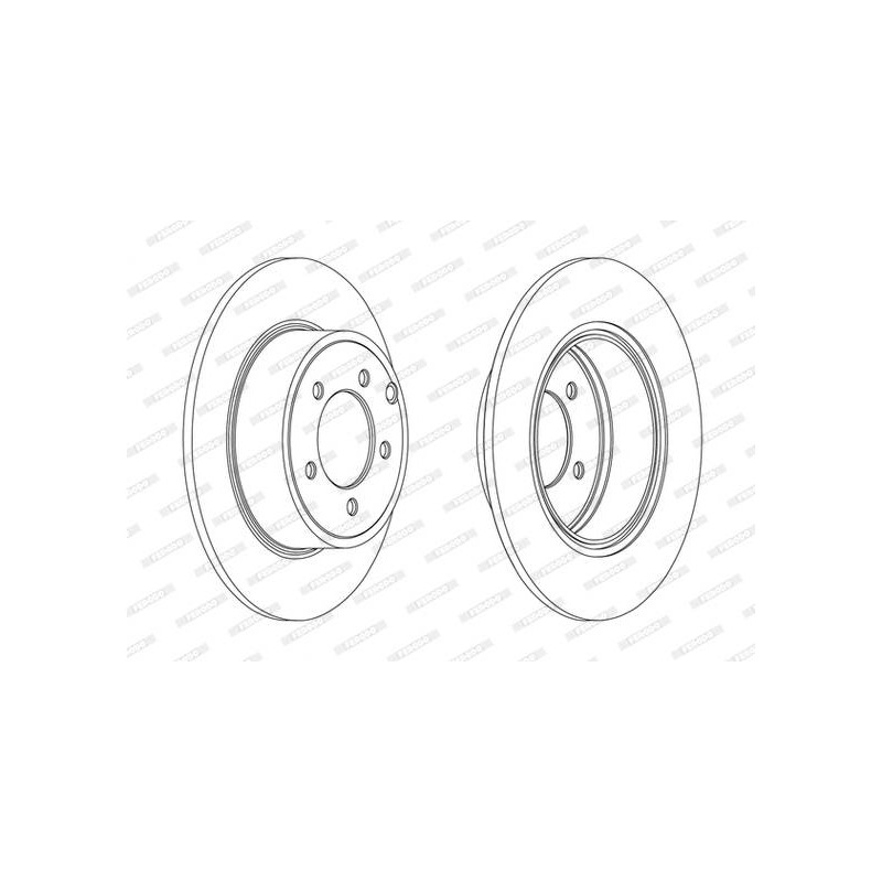 DISQUES DE FREIN VL (2P.)