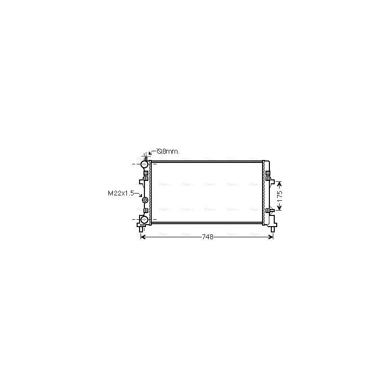 RAD EAU-VL/VUL- SEAT- ALT