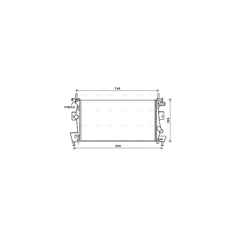 RAD EAU-VL/VUL- FORD- PRE