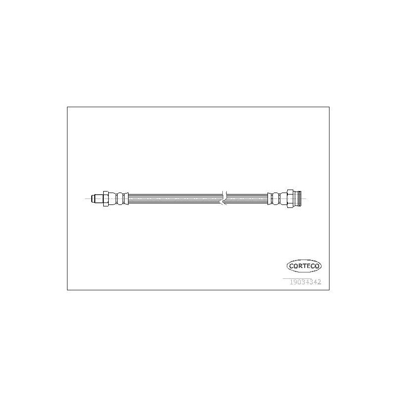FLEXIBLE DE FREIN FIAT GRANDE PU