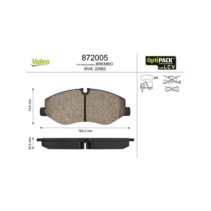 OPTIPACK POUR LCV MB VITO V-CLASS
