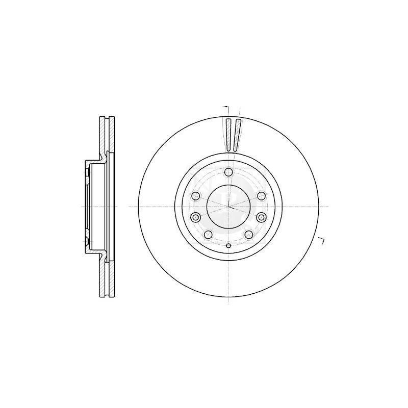 DISQUE DE FREIN AVANT