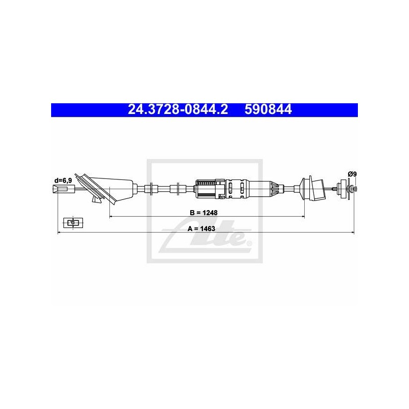 CABLE D EMBRAYAGE