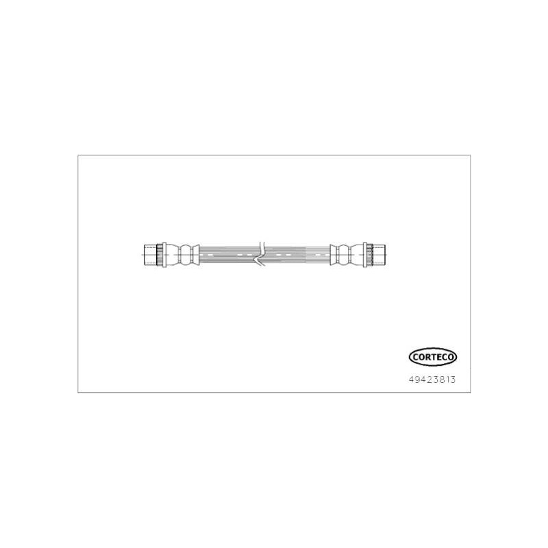 FLEXIBLE DE FREIN RENAULT 302/28