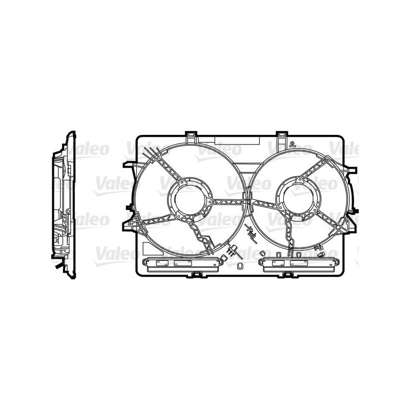 Support de ventilateur de refroidissement