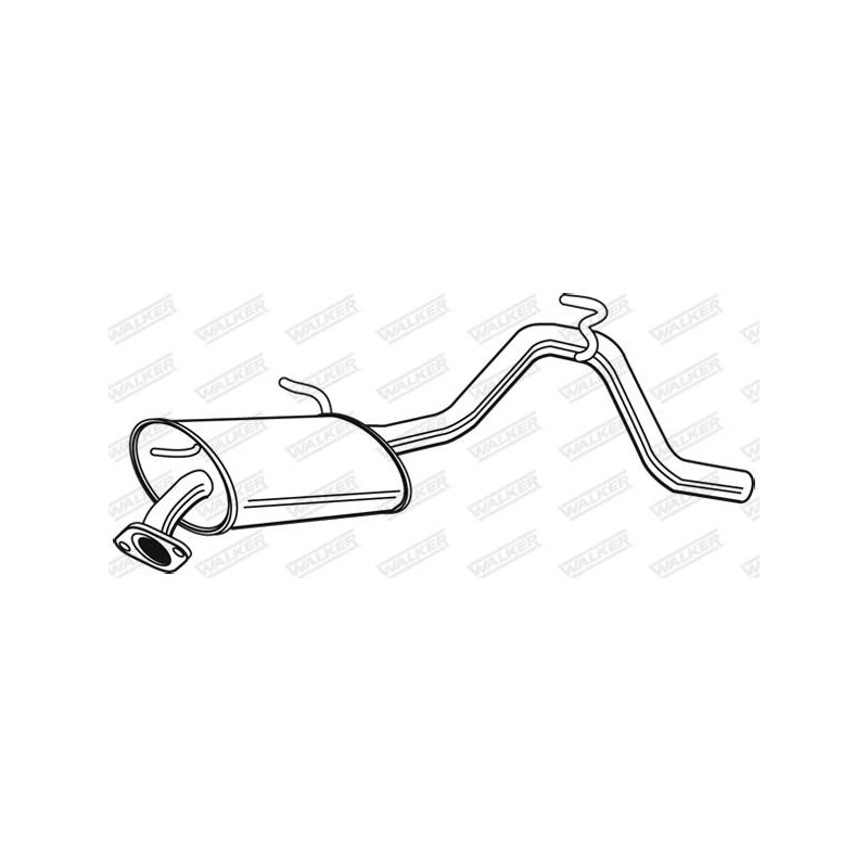 SILENCIEUX ARRIERE SUZUKI WAGON 13