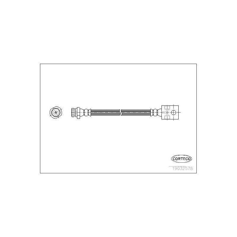 FLEXIBLE DE FREIN NISSAN TERRANO