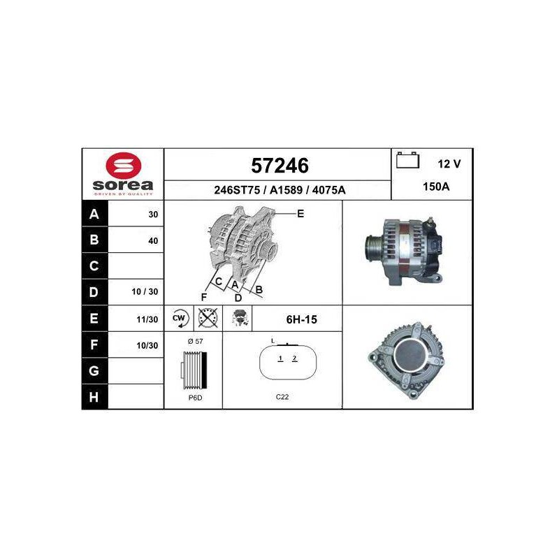 ALTERNATEUR VL / JEEP LIBERTY