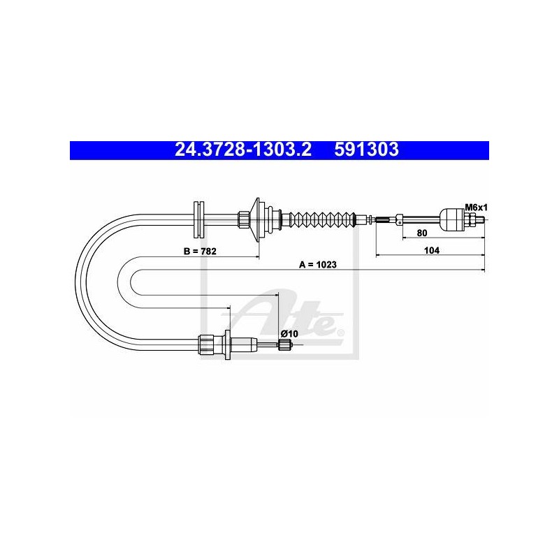 CABLE D EMBRAYAGE
