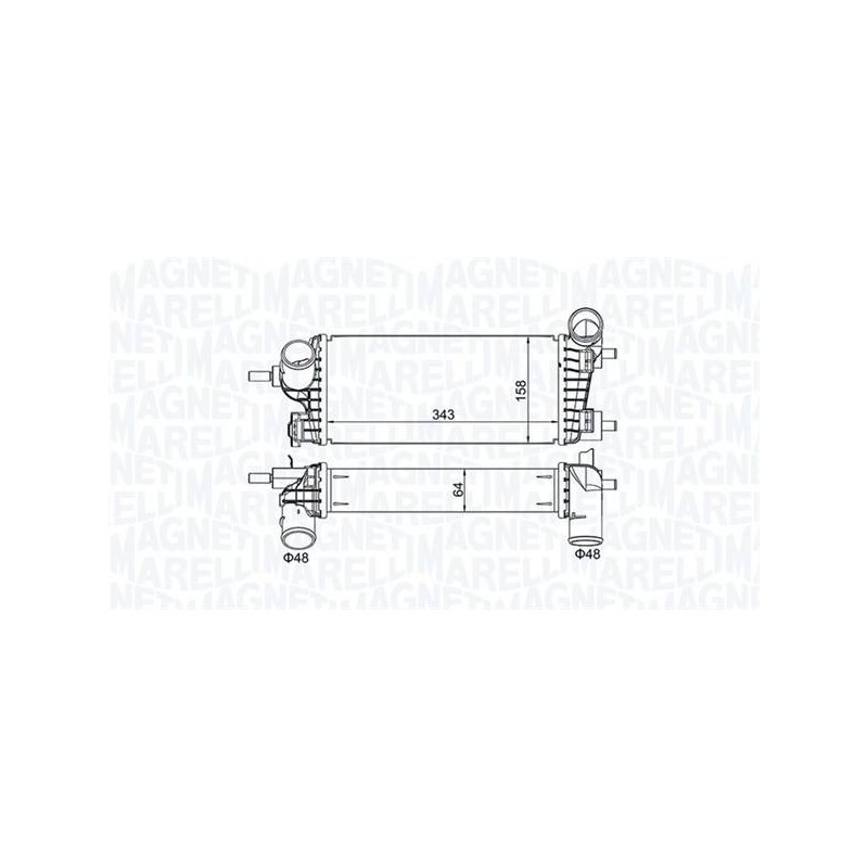 INTERCOOLER FOCUS III 1.0 ECOBOOST