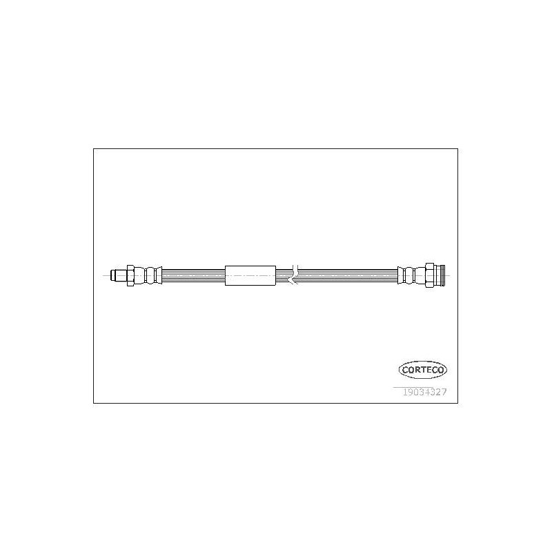 FLEXIBLE DE FREIN FIAT CROMA II