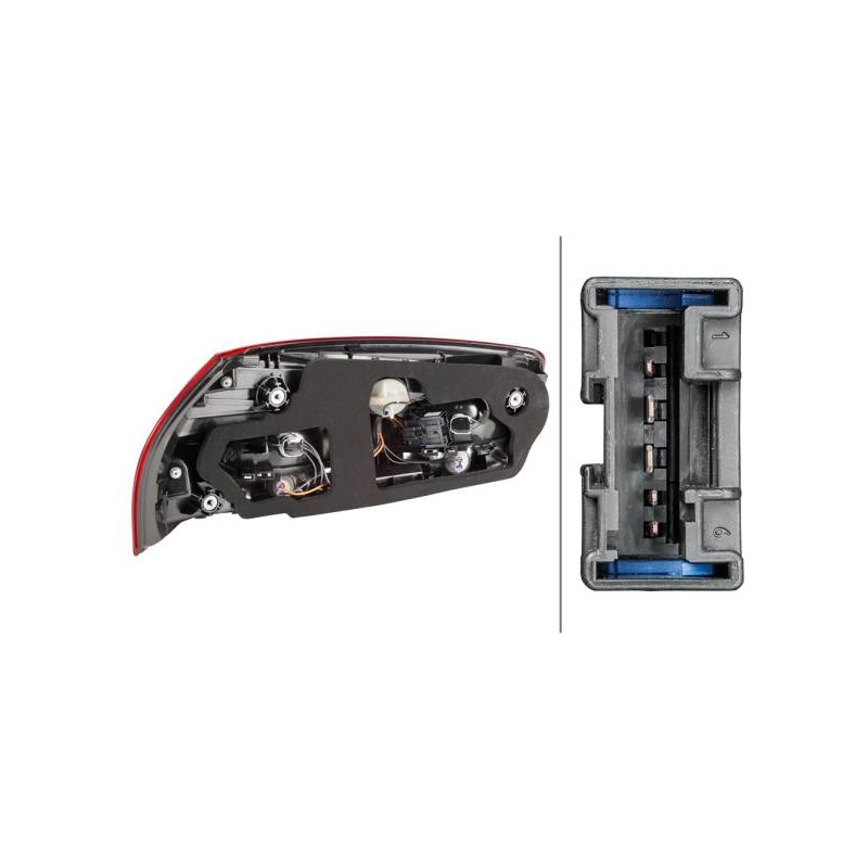 FEU AR D CITROEN C4 PICASSO II 02/1