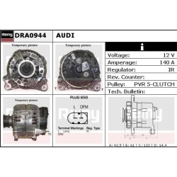 ALTERNATEUR - REMY REMANUFACTURED -