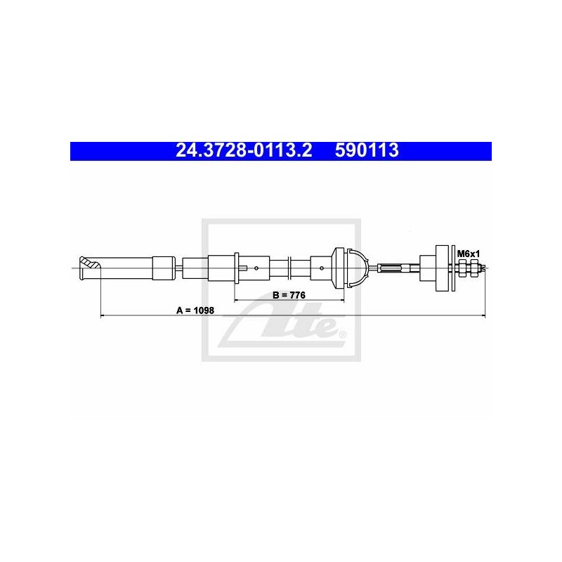 CABLE D EMBRAYAGE