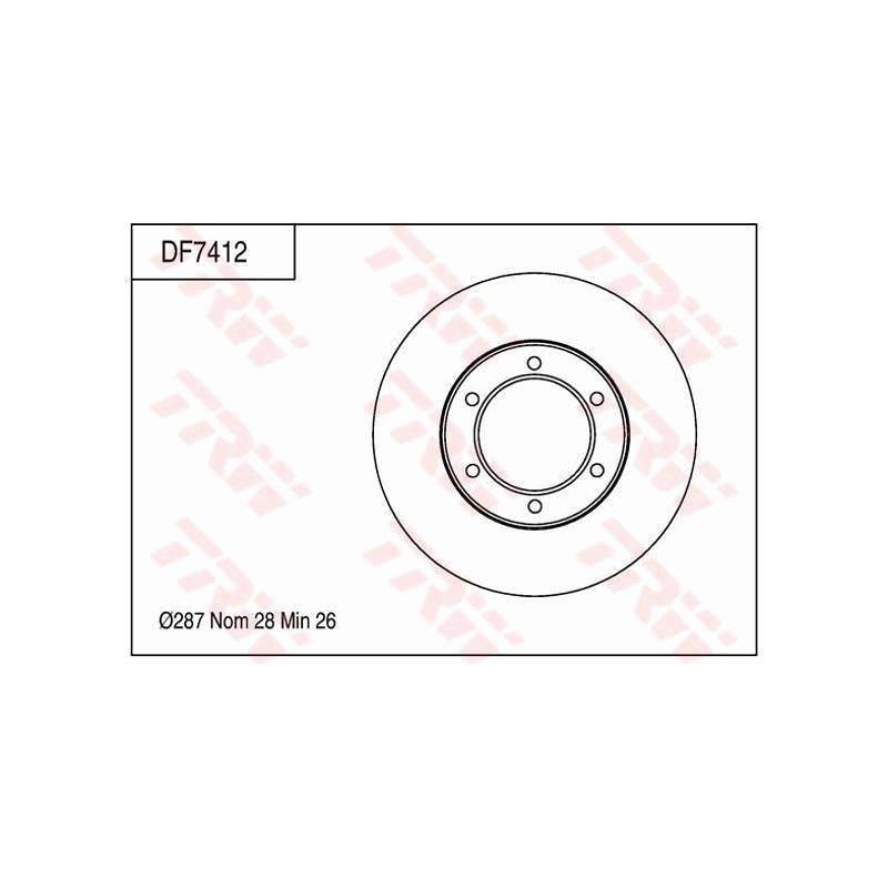 PAIRE DE DISQUES