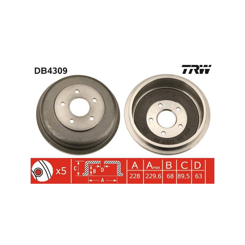TAMBOUR DE FREIN