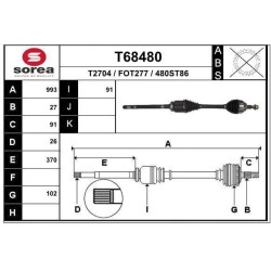 TRANSMISSION / FORD KUGA 2.0 TDCI