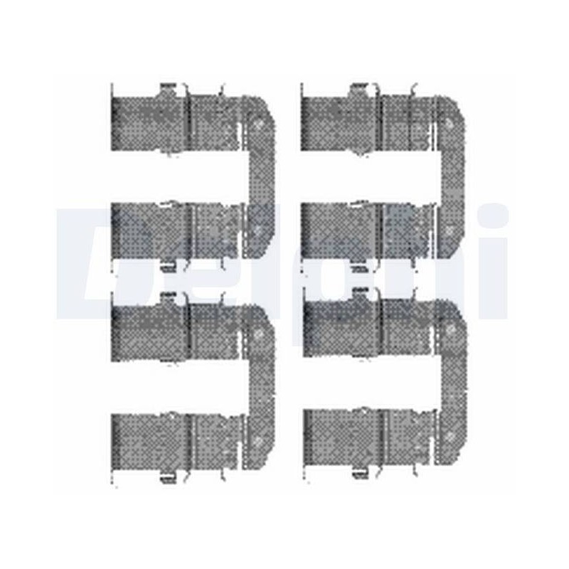 KIT ACCESSOIRES PLAQUETTES DE FREIN