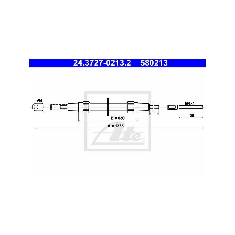 CABLE DE FREIN A MAIN