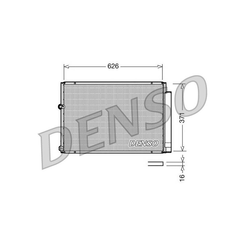 CONDENSEUR TOY PRIUS