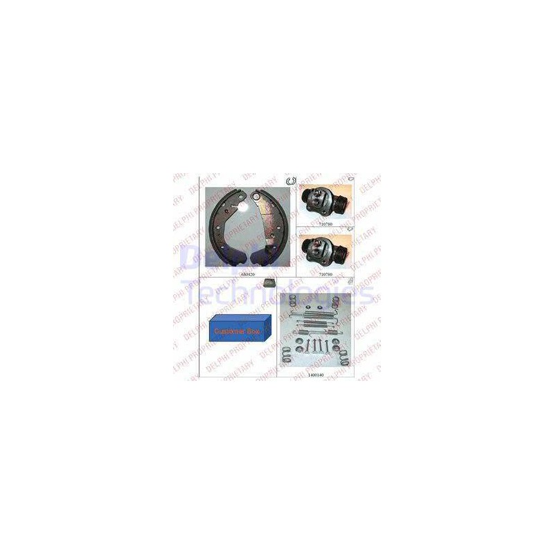 KIT DE FREIN NON PREMONTE
