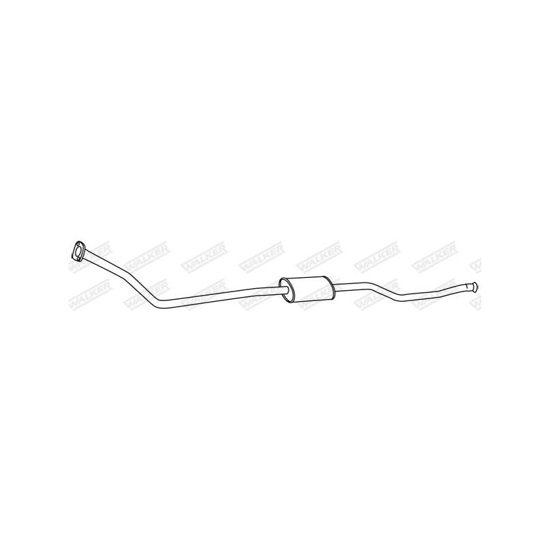 SILENCIEUX AVANT CITROEN XANTIA 1.9