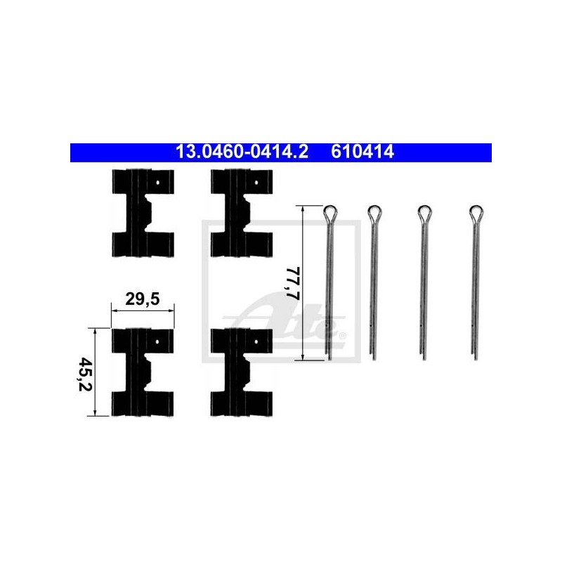 ACCESSOIRES PLAQUETTES DE FREIN