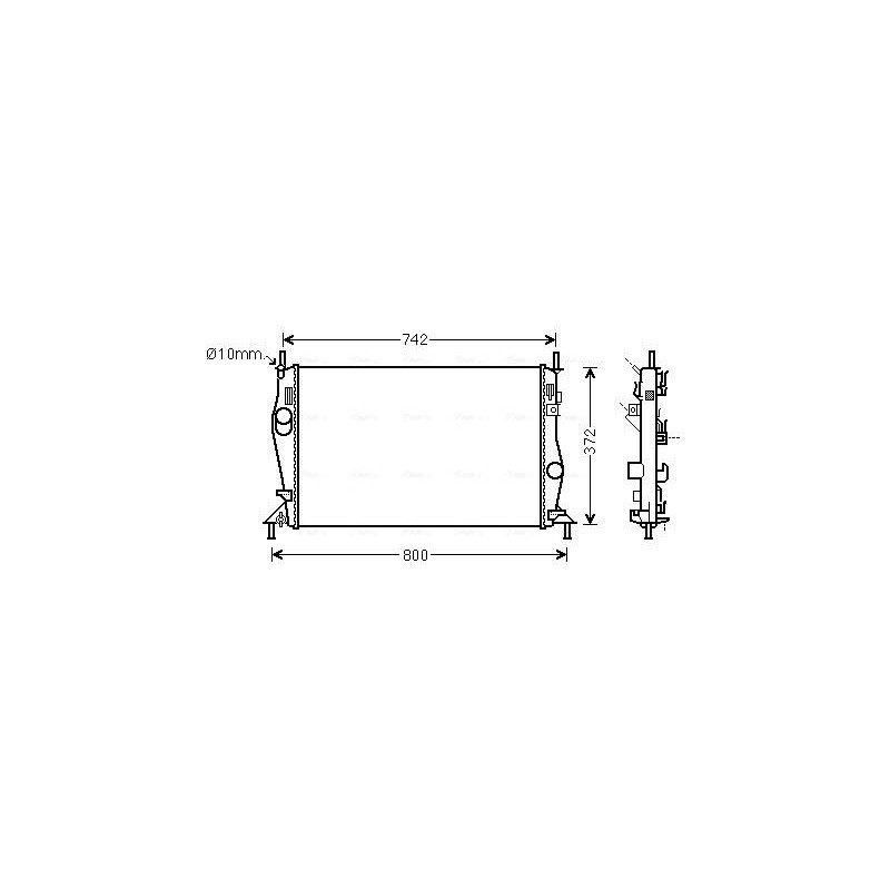 RAD EAU-VL/VUL- FORD- PRE