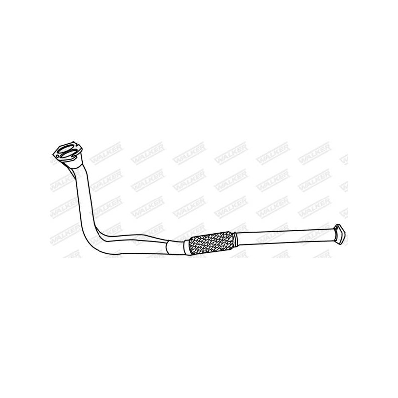 TUBE AVANT OPEL ASTRA 1.7 D 93-