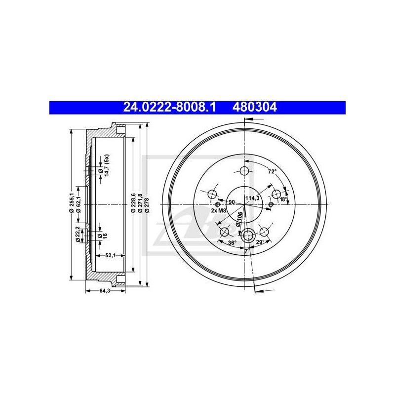 TAMBOUR PRIX UNITAIRE