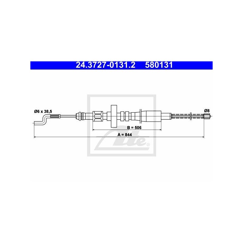 CABLE DE FREIN A MAIN