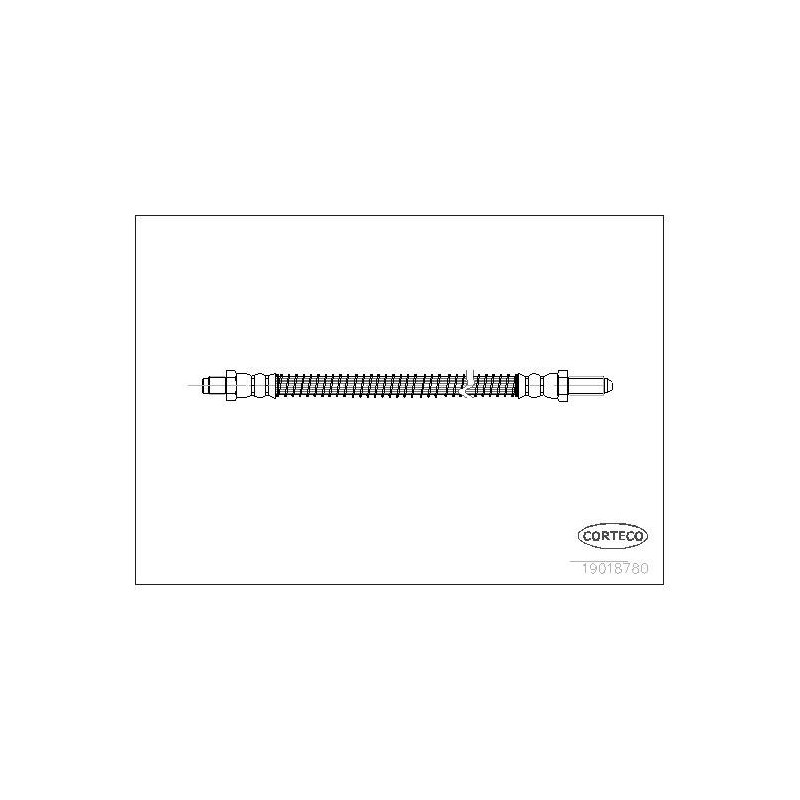 FLEXIBLE DE FREIN LAND ROVER 109