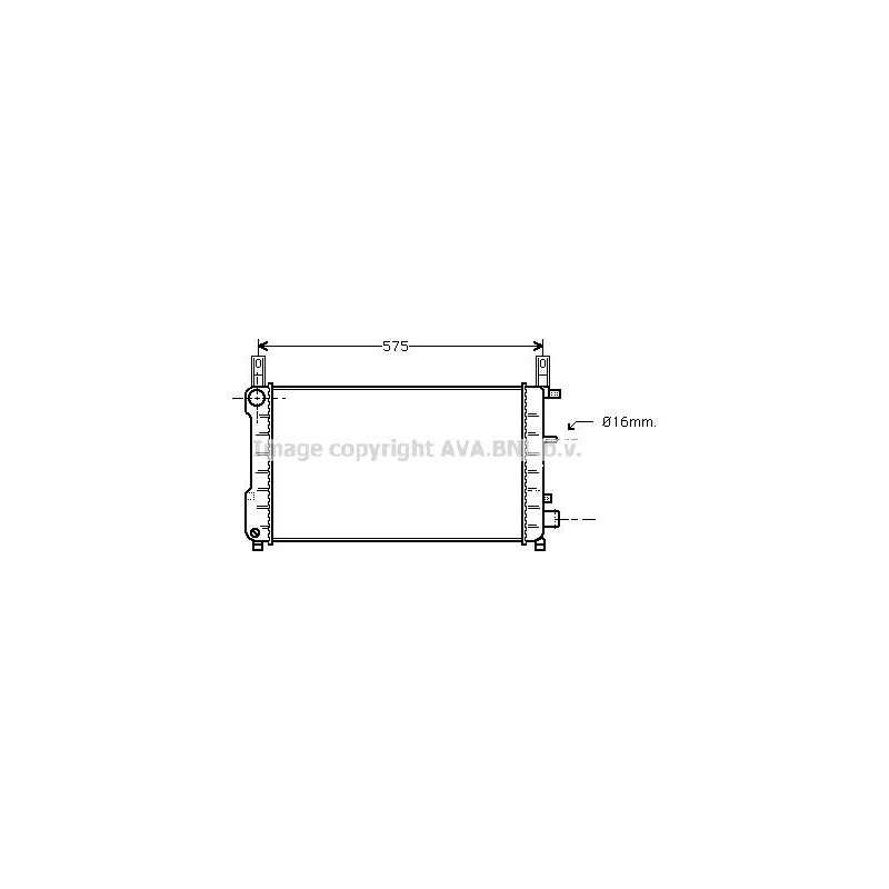 RAD EAU-VL/VUL- FORD- PRE