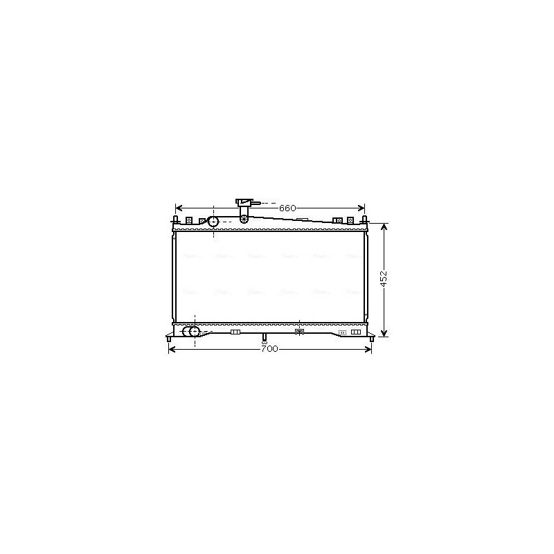 RAD EAU-VL/VUL- MAZDA- PRE