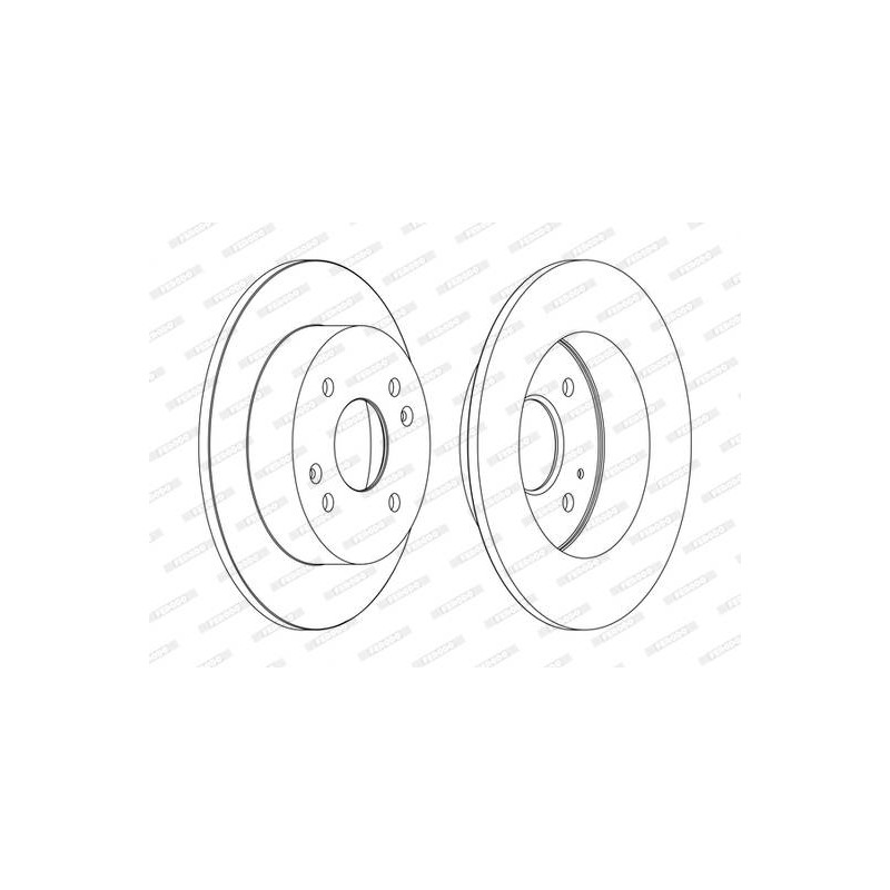 DISQUES DE FREIN VL (2P.)