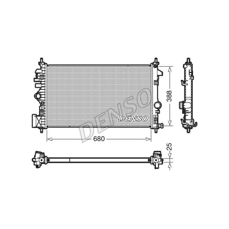 RADIATEUR DE REFROIDISSEMENT D